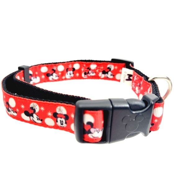 DisneyParks Pets Minnie Mouse Pet Collar Sz M New - Picture 4 of 5